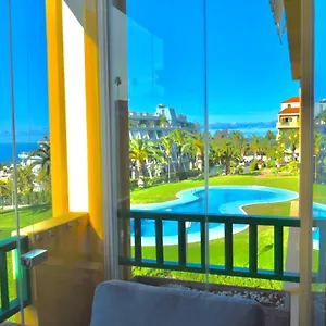 Apartamento Vista Mar Azul Elegante Y Acogedor